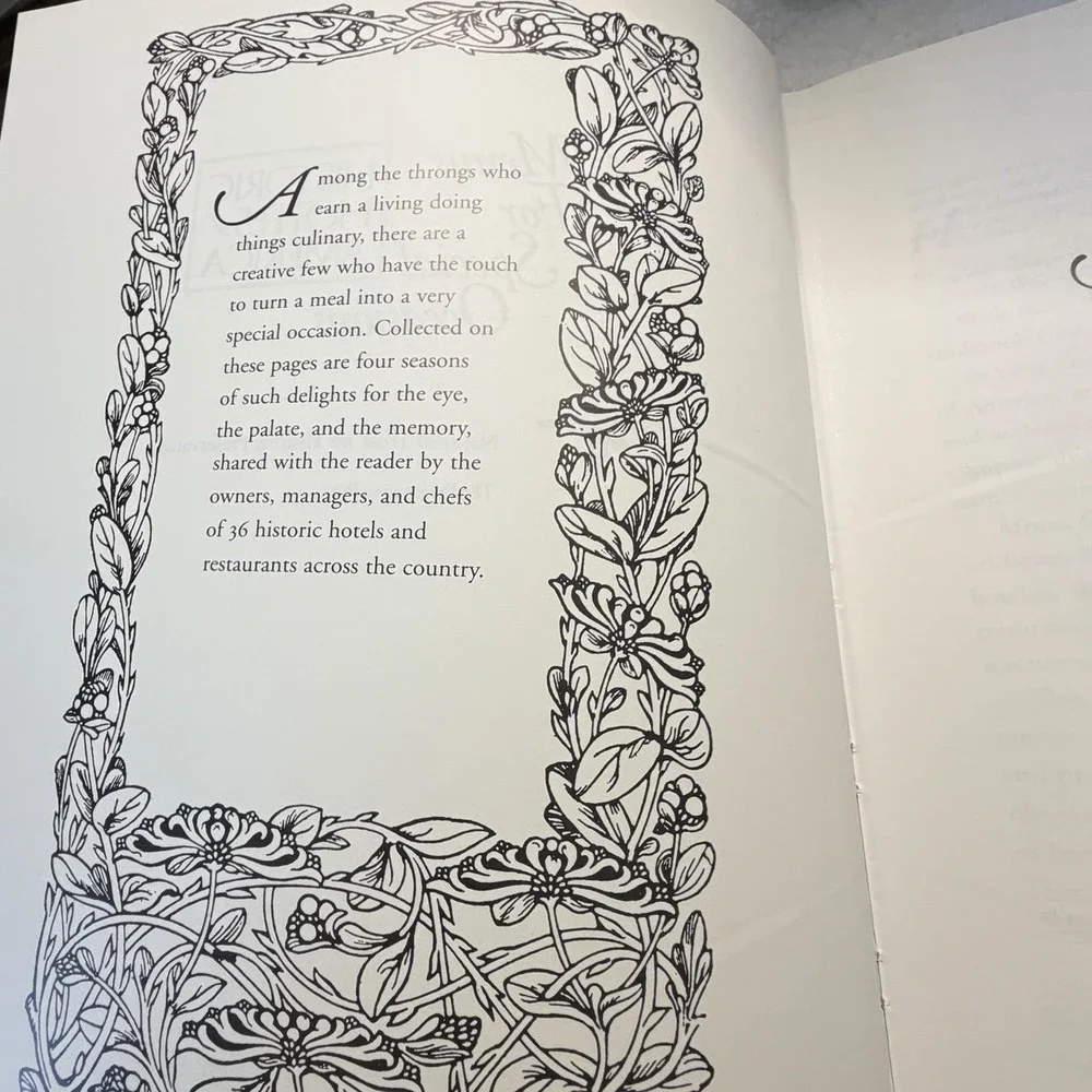 Menus for Special Occasions from Historic Hotels of America by National Trust...